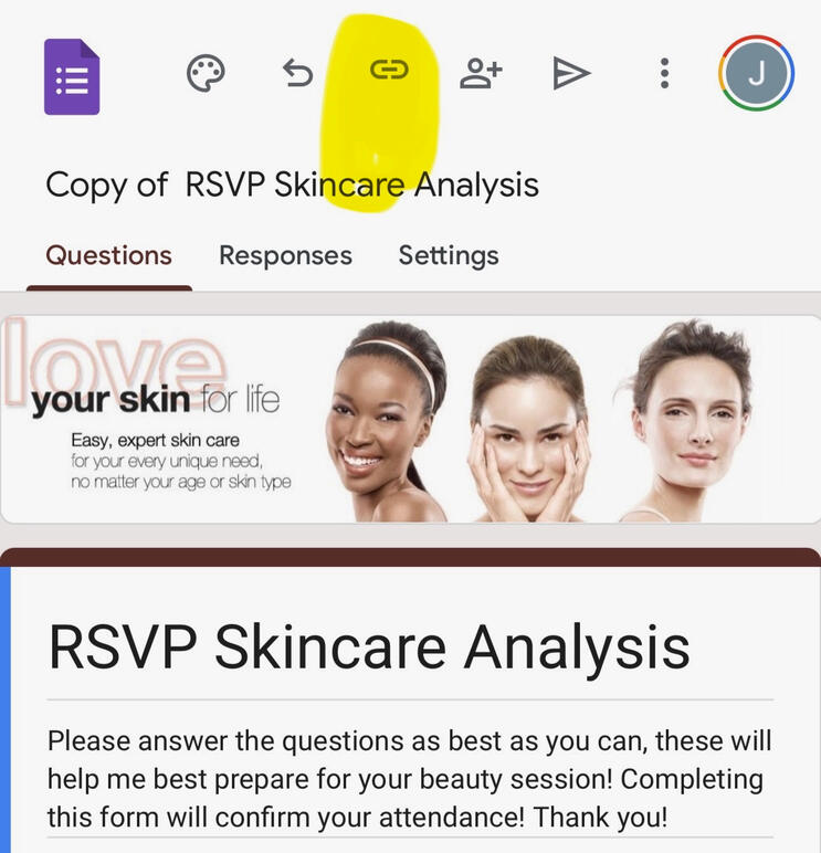 Step 3: Click Link